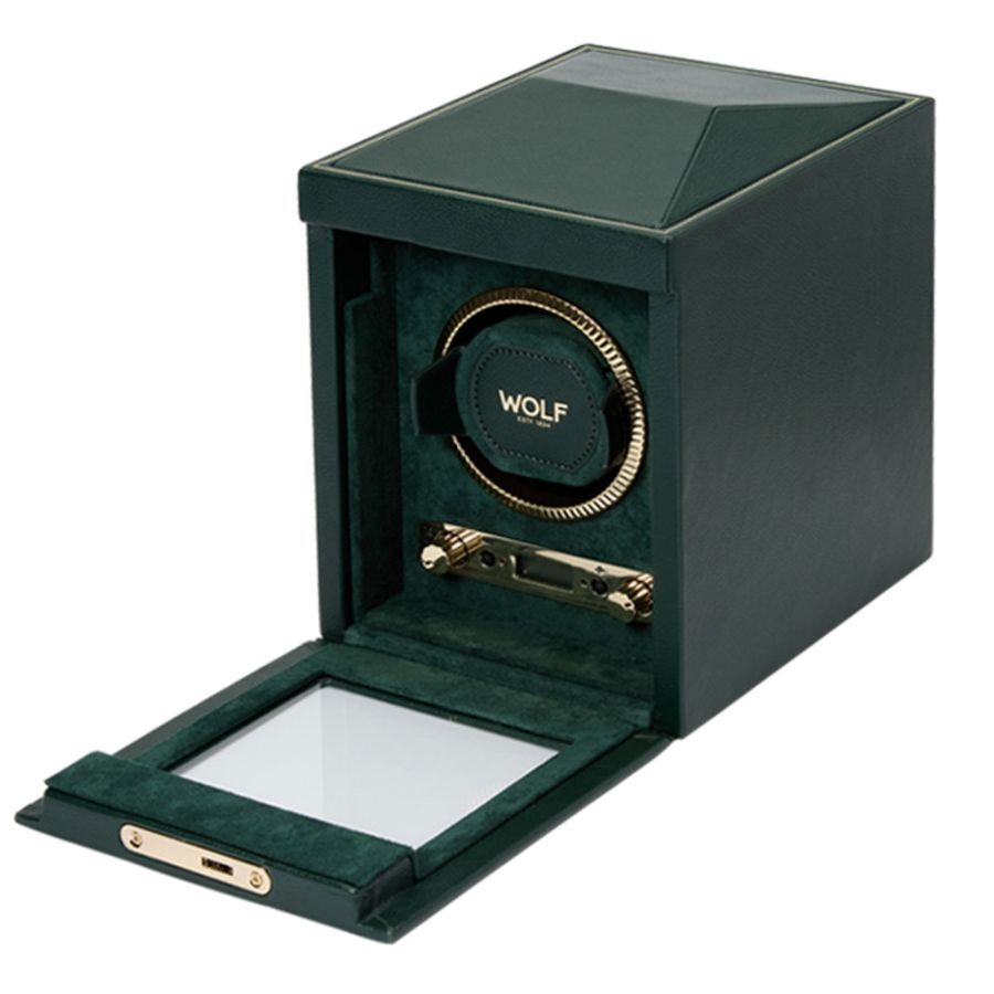 Watch Winder - British Racing Single - Green