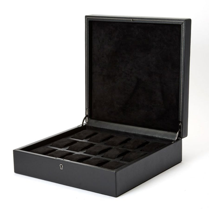 Watch Box - British Racing 15 Piece - Black