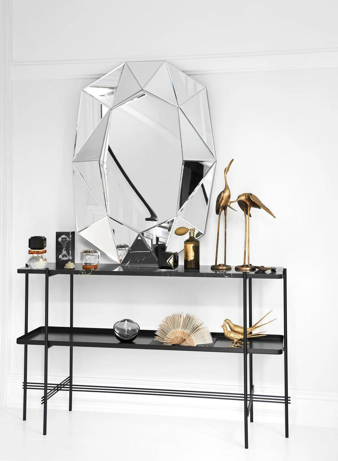 Mirror - Diamond Slim - Large - Silver