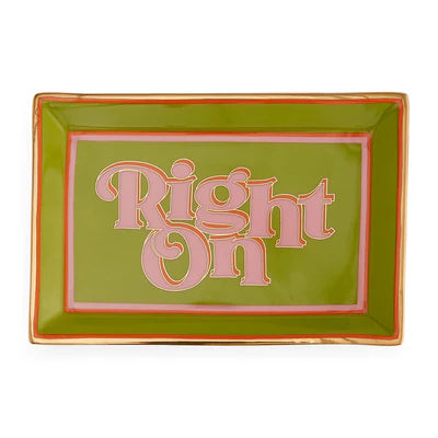Right On Rectangle Tray
