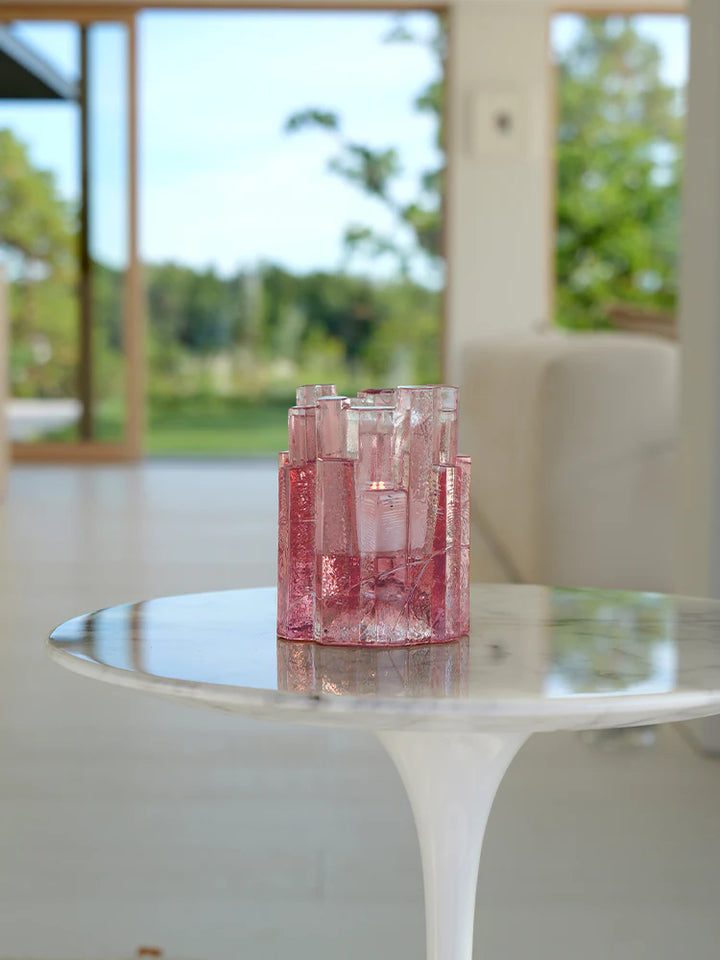 Hurricane - Boule Lamp Rock - Rosé