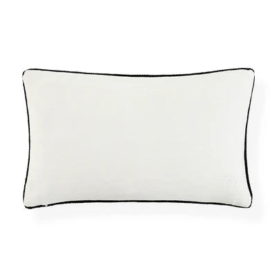Snake Embroidered Cushion