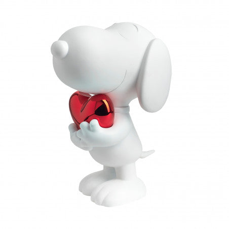 Snoopy Heart - White & Red - 27cm