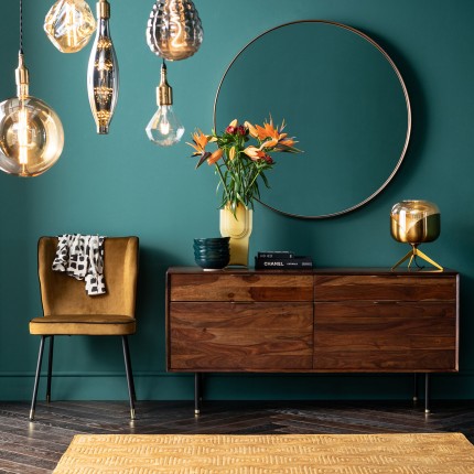 Mirror - Round Brass - Dia 100cm