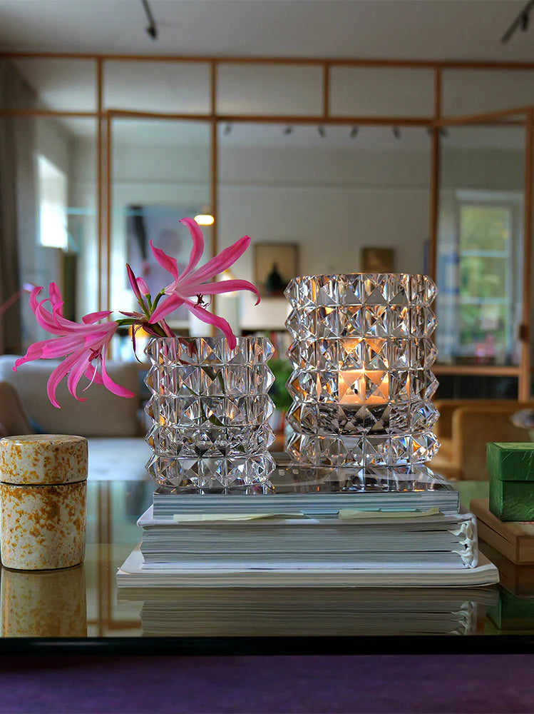 Hurricane -  Crystal Lamp Medium - Stud