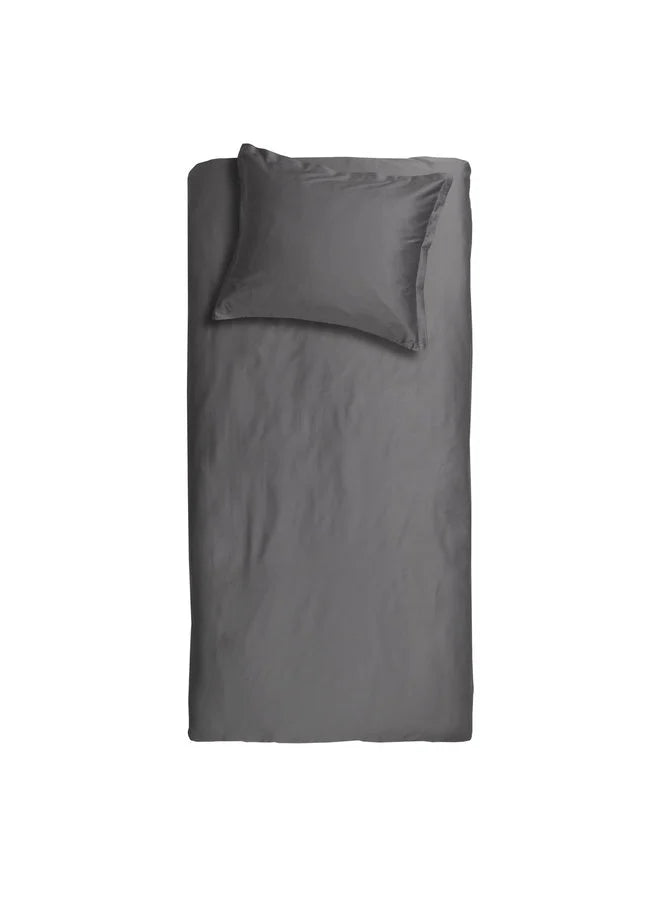 Dreamer Duvet Cover - Satin Anthracite