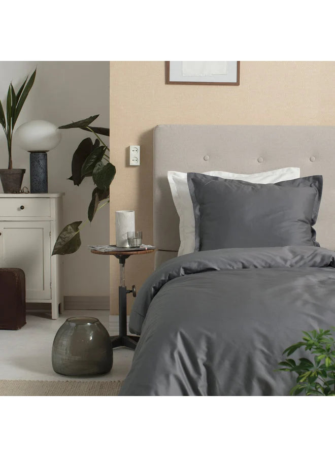 Dreamer Duvet Cover - Satin Anthracite