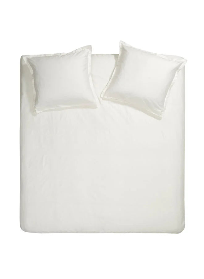 Dreamer Duvet Cover - Satin Ivory