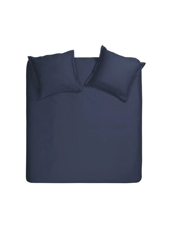 Dreamer Duvet Cover - Satin Navy