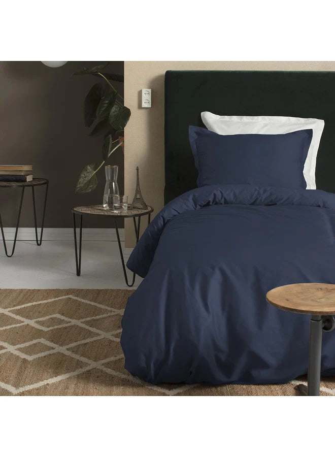 Dreamer Duvet Cover - Satin Navy