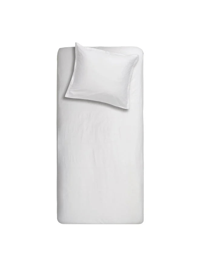 Dreamer Duvet Cover - Satin White