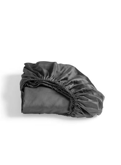 Dreamer Fitted Sheet - Satin Anthracite