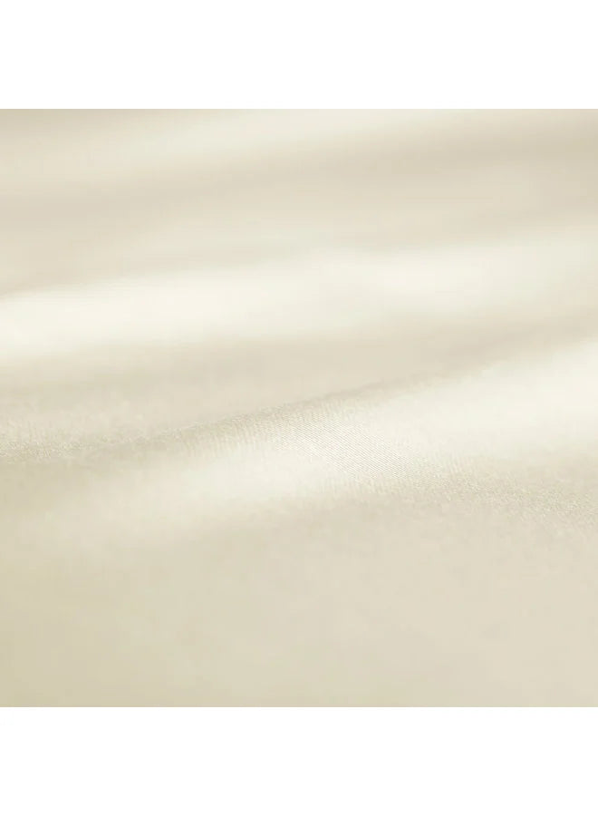 Dreamer Fitted Sheet - Satin Ivory