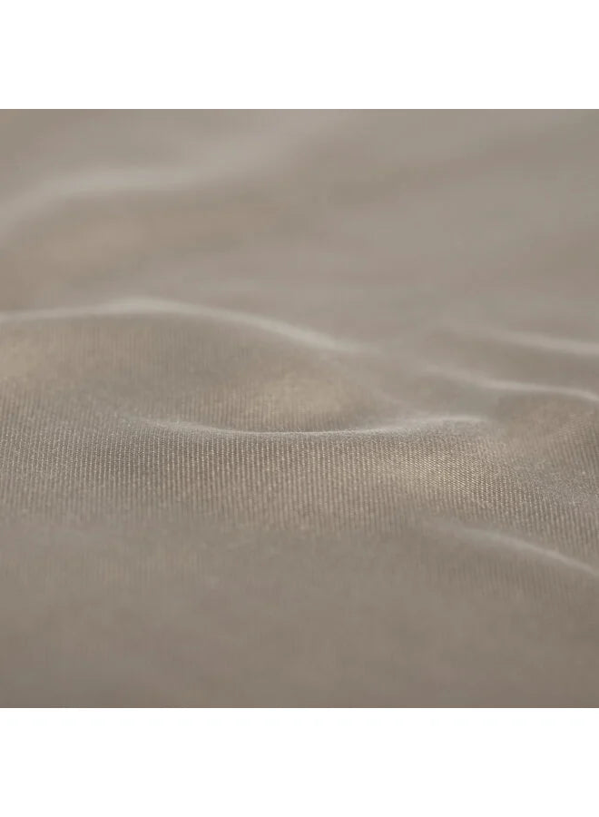 Dreamer Fitted Sheet - Satin Taupe