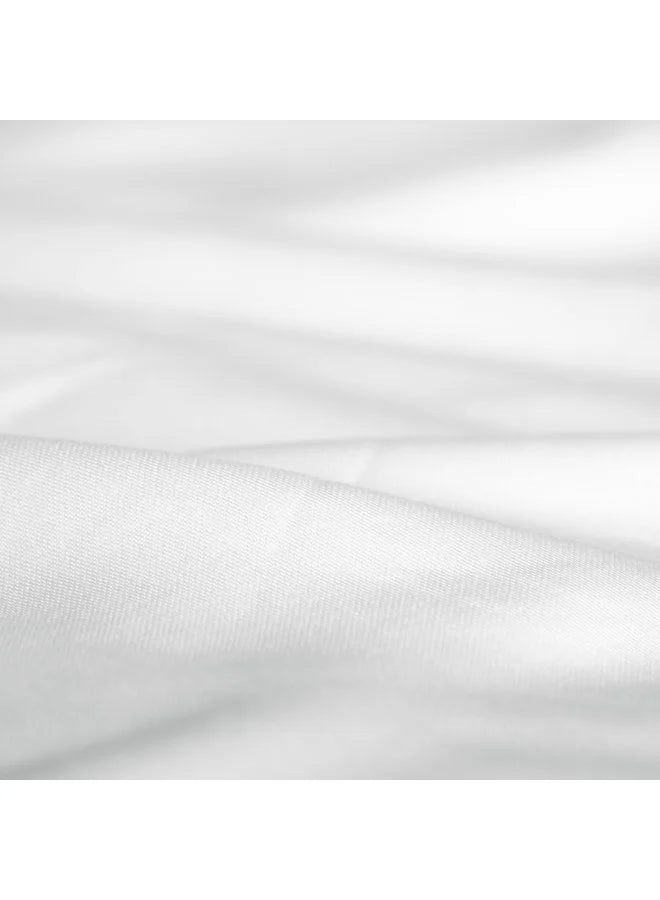 Dreamer Fitted Sheet - Satin White