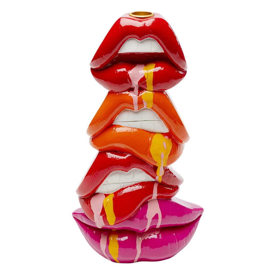 Candle holder - Lips - 30cm