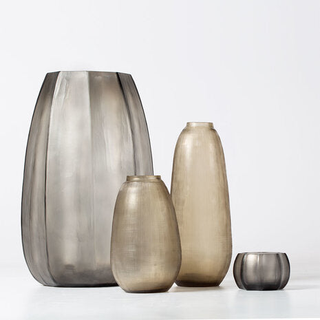 Vase - Quilotta - Smokegrey - M