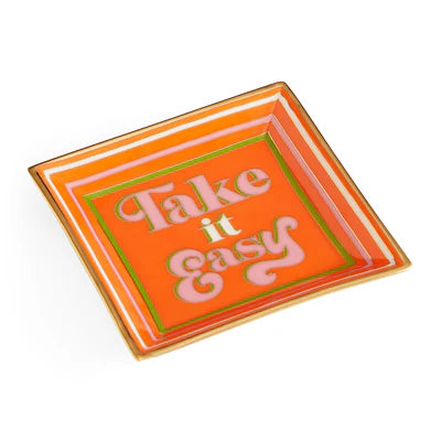 Take It Easy Square Tray