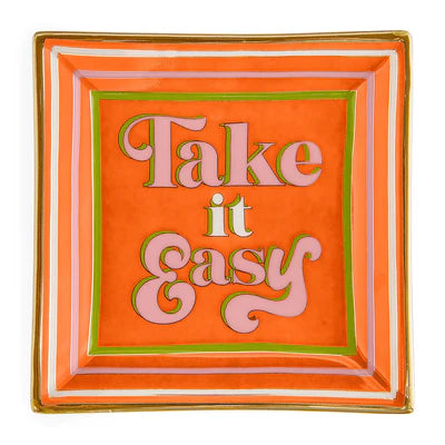 Take It Easy Square Tray