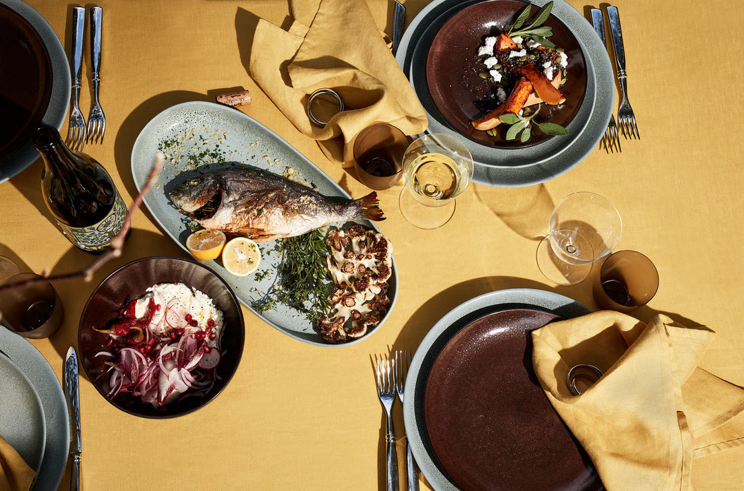 Terra Dessert Plate - Wine