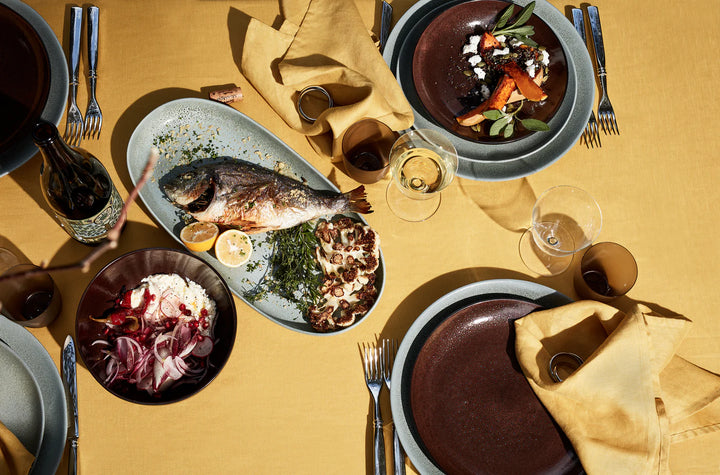 Terra Dessert Plate - Wine