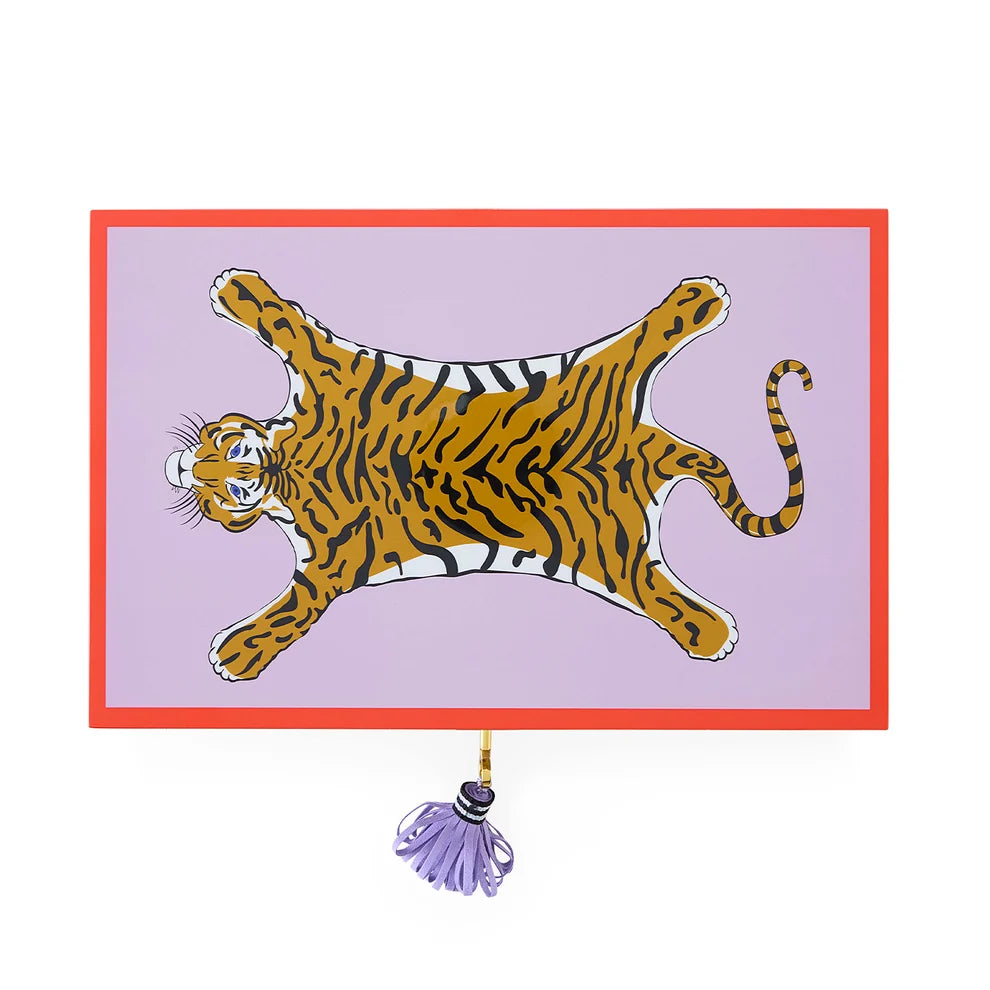 Tiger - Lacquer Jewelry Box