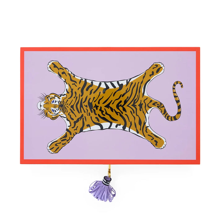 Tiger - Lacquer Jewelry Box