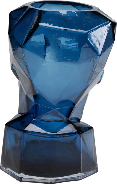 Vase - Prisma Face - Blue - 40cm