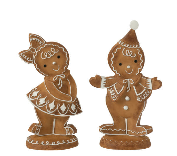 Object - Gingerbread Dolls - Set of 2