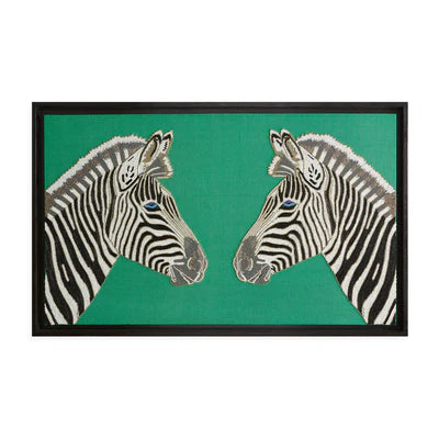 Zebra Beaded Art